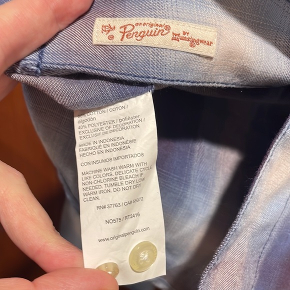 Penguin Men’s Shirt XXL - Picture 6 of 7